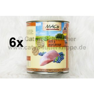 MACs Cat 6x 800g Pute & Heidelbeeren