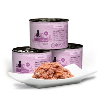 catz finefood Classic 200g N° 11 - Lamm & Kaninchen