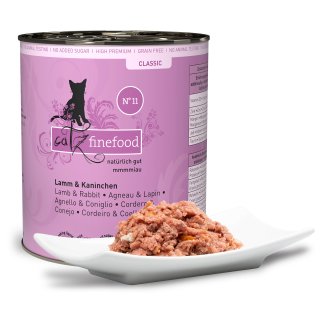 catz finefood Classic 800g N° 11 - Lamm & Kaninchen