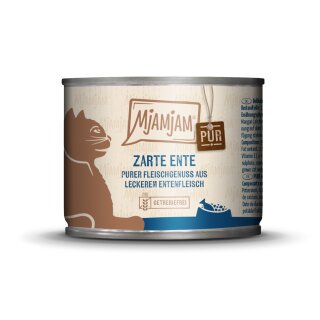 MjAMjAM Cat 6x 200g Pur Zarte Ente