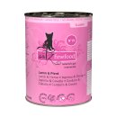 catz finefood Classic 6x 400g N° 19 - Lamm & Pferd