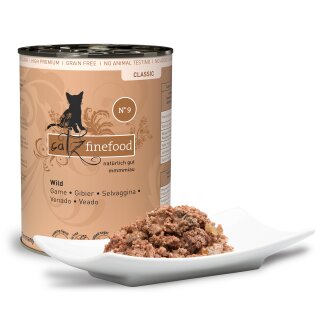 catz finefood Classic 6x 400g N° 9 - Wild