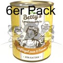 Bettys Landhausküche 6x 400g Geflügel PUR