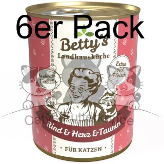 Bettys Landhausküche 6x 400g Rind & Herz